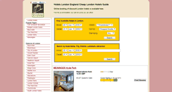 Desktop Screenshot of hotels-london-hotel.com