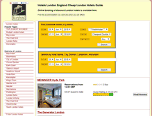 Tablet Screenshot of hotels-london-hotel.com